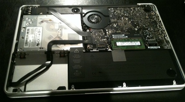 MacBook Pro 13' ouvert