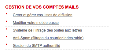 Authentification mail Free.fr